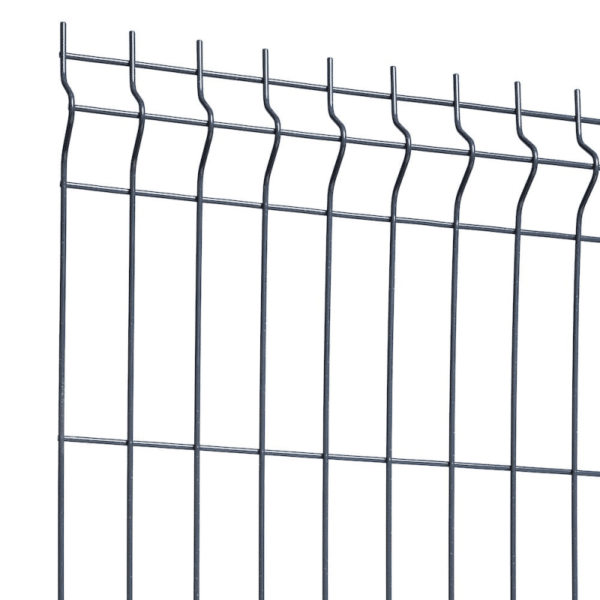 les-pros-du-paysage-panneau-lippi-rigide-2m50-gris-anthracite-7016 Kit Clôture à sceller