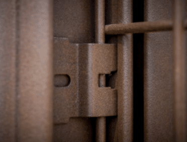 clips aquilon fixation panneau lippi couleur corten