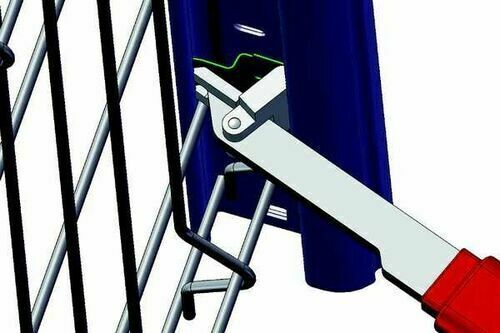 clipseur cloture rigide lippi Clipseur