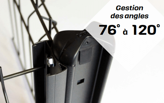 feuillure-alu Feuillure alu dos arrondi - angles de 76 à 120° - LIPPI