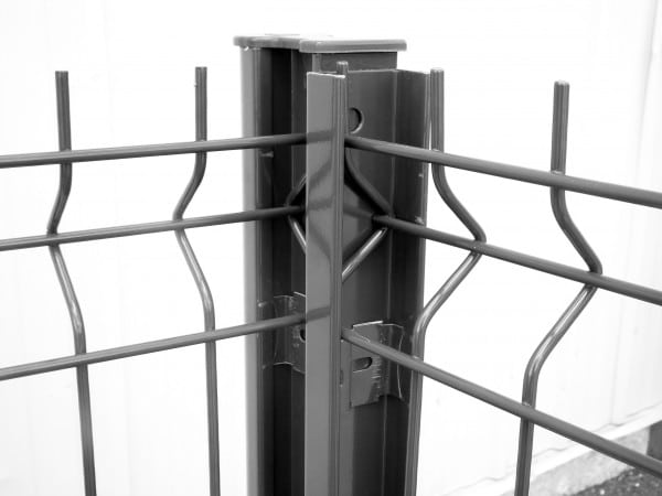 Feuillure acier dos plat - reprises sur mur ou portail - LIPPI