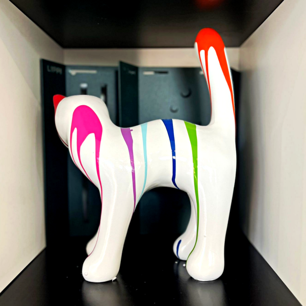 chat trash blanc h32cm les pros du paysage deco jardin (3)0