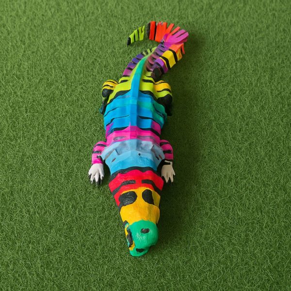 crocodile trash noir l70cm les pros du paysage deco jardin crocodile trash noir l70cm les pros du paysage deco jardin