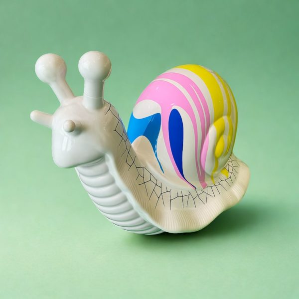 escargot trash h13cm l45cm les pros du paysage deco jardin