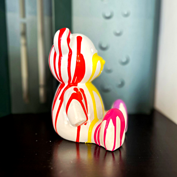 teddy mini trash blanc h14cm les pros du paysage deco jardin (4)0