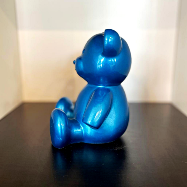 teddy mini trash bleu h14cm les pros du paysage deco jardin (3)0