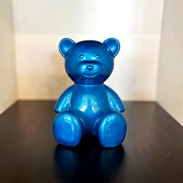 teddy mini trash bleu h14cm les pros du paysage deco jardin0