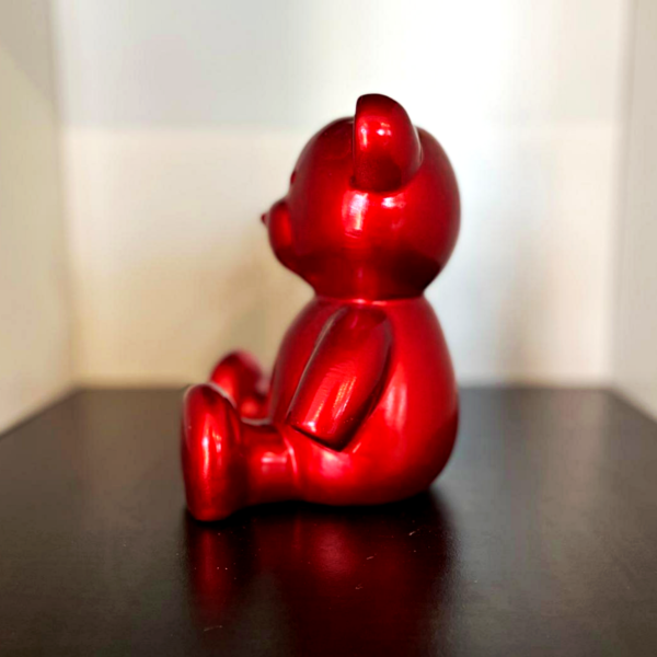 teddy mini trash rouge h14cm les pros du paysage deco jardin (3)0