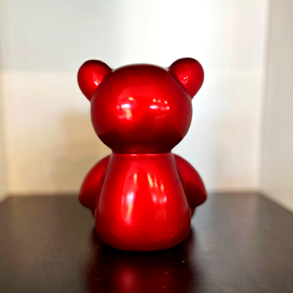 teddy mini trash rouge h14cm les pros du paysage deco jardin (4)0