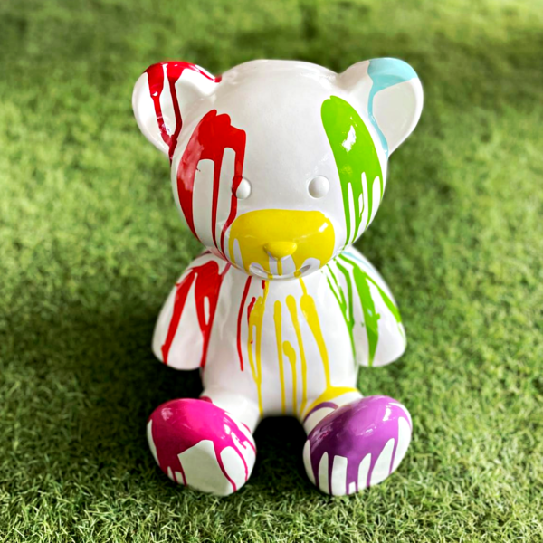 teddy trash blanc h34cm les pros du paysage deco jardin0